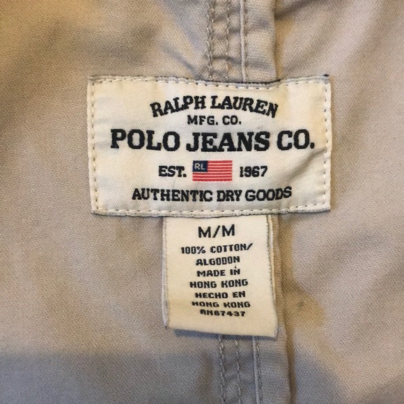 Ralph Lauren Polo Jeans Co. Light Beige Jacket - Picture 7 of 8